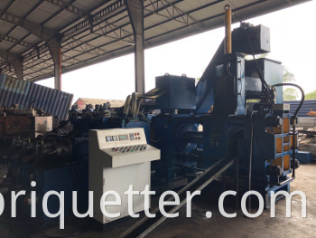 Y83W-250 Horizontal Ferrous Non-Ferrous Waste Metal Briquette Recycling Machine